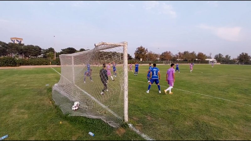 گل‌های تیم فوتبال داماش به استقلال در دیدار تدارکاتی