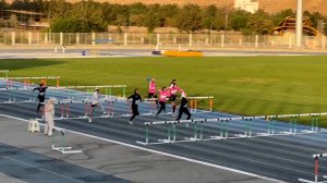 رکورد ۱۰۰ متر با مانع زنان ایران شکسته شد 