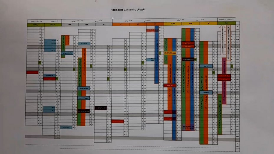 تاریخ شروع نقل و انتقالات نیم فصل