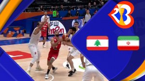 خلاصه بسکتبال ایران 73 - لبنان 81