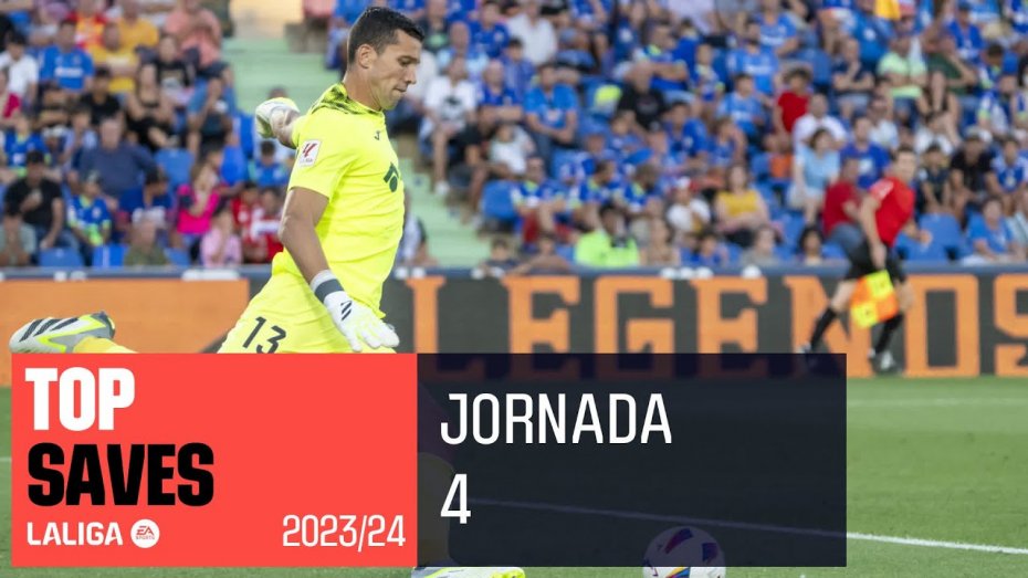 سیوهای برتر هفته 4 لالیگا فصل 2023/24