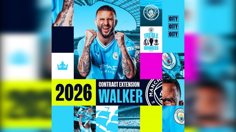 کایل واکر در سیتی ماند؛ ویدئوی تماشایی