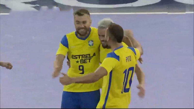 گل سوم برزیل به ایران توسط رافائل