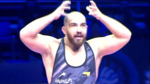 پیروزی امیرحسین زارع در فینال120 kg قهرمانی جهان