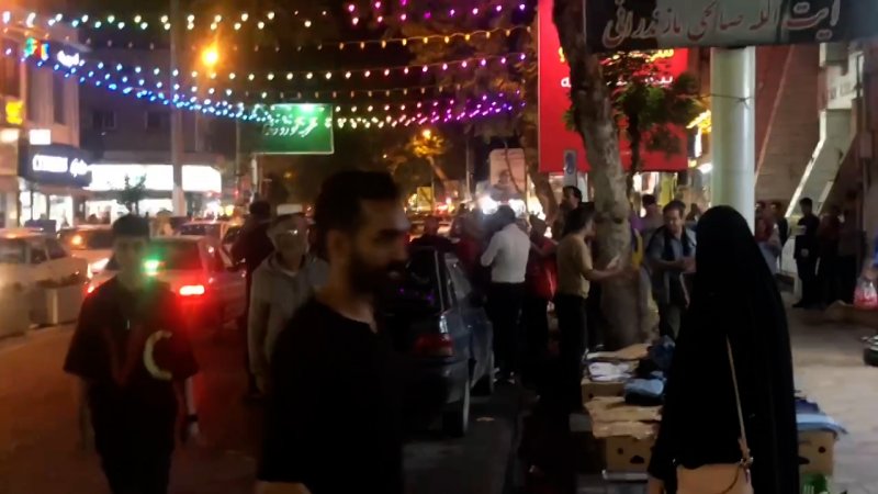 شادی مردم قائمشهر پس از اولین پیروزی آسیایی