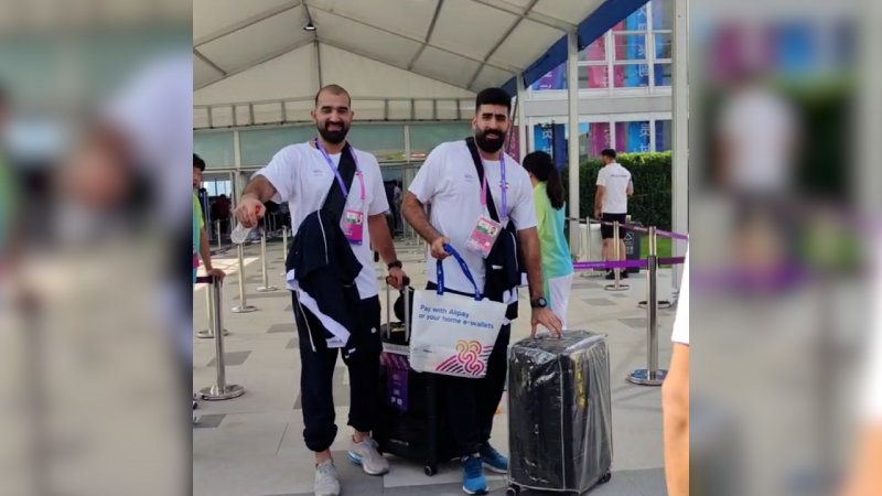 نمایندگان بازی‌های آسیایی هانگژو وارد دهکده بازی‌ها شد