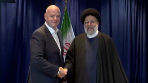 صحبتهای رییس جمهوری ایران در دیدار با اینفانتینیو