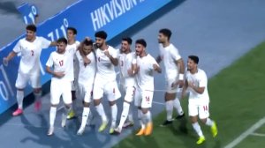 گل اول تیم ملی امید ایران به ویتنام توسط ارسلان مطهری