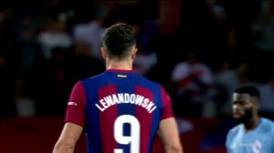 دبل لواندوفسکی، گل دوم بارسلونا به سلتاویگو