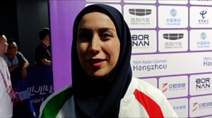 حریف الهه منصوریان یک برند ورزشی در چین است