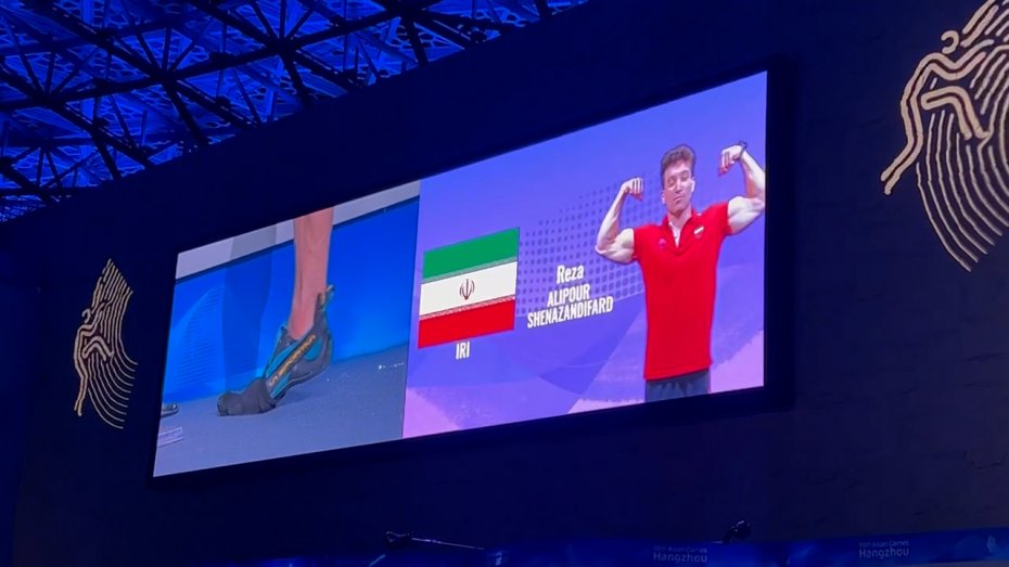 رقابت سنگنوردان ایرانی در مرحله یک هشتم نهایی