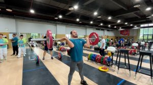تمرین تیم ملی وزنه برداری ایران در هانگژو