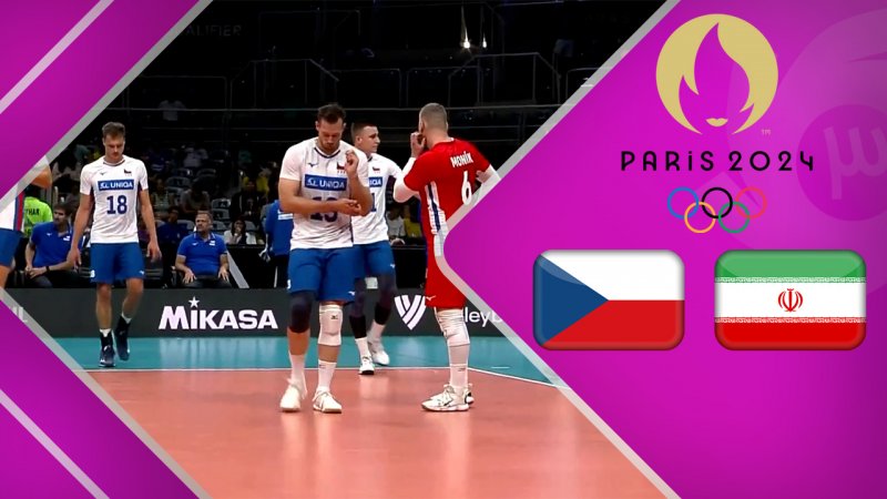 خلاصه والیبال ایران 1 - چک 3