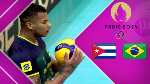 خلاصه والیبال برزیل 3 - کوبا 1