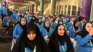 کاروان ورزشکاران ایران در انتظار افتتاحیه هانگژو