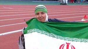  طلا و نقره پرتاب دیسک زنان برای ایران