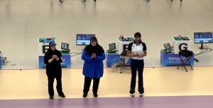 فائزه احمدی در فینال تپانچه 10 متر به مدال طلا رسید