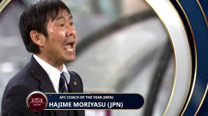 هاجیمه موریاسو به عنوان بهترین مربی آسیا انتخاب شد 