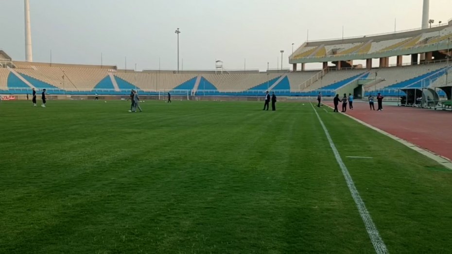 ورزشگاه غدیر آماده دیدار استقلال خوزستان و گل گهر 