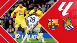 خلاصه بازی رئال سوسیداد 0 - بارسلونا 1
