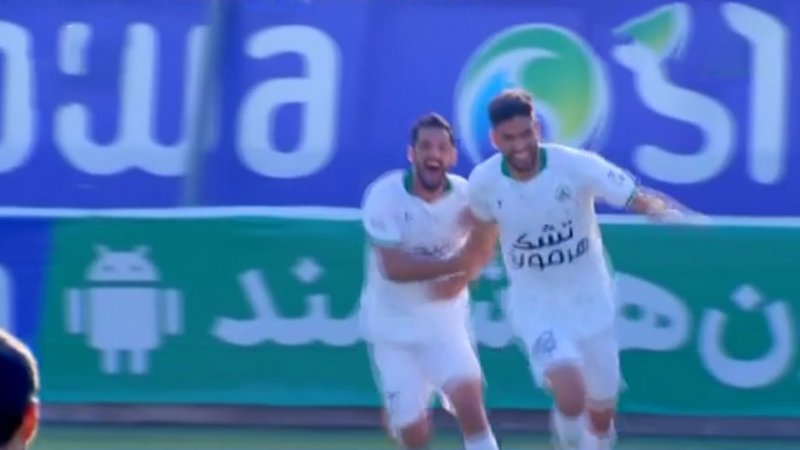 گل اول ذوب آهن به نساجی توسط علیاری