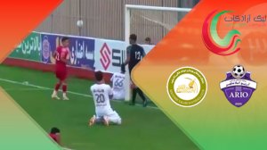 خلاصه بازی آریو اسلامشهر 0 - خوشه طلایی 0 
