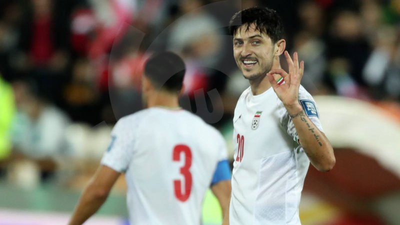 گل اول ایران به هنگ‌کنگ توسط آزمون 