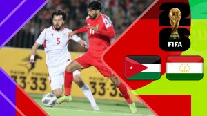 خلاصه بازی تاجیکستان 1 - اردن 1 