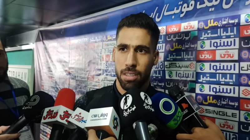 محمدی: برای برد یک هفته تمرین کردیم اما...