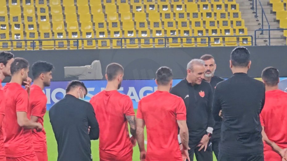 اختصاصی - آخرین تمرین پرسپوليس پیش از تقابل با النصر
