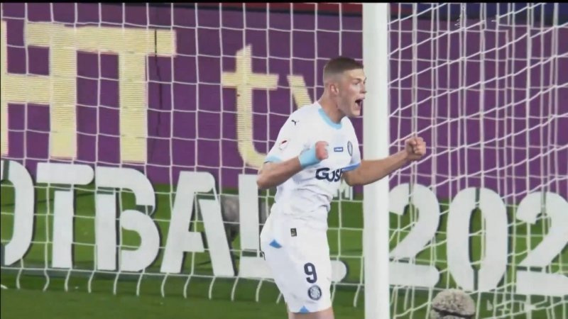 گل اول خیرونا به بارسلونا توسط آرتم دووبیک