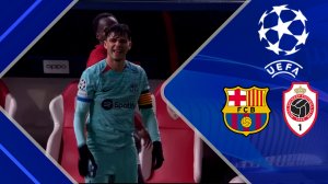 خلاصه بازی آنتورپ 3 - بارسلونا 2