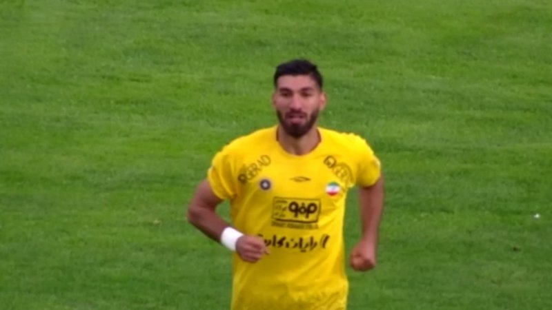 گل دوم سپاهان به فولاد توسط شهریار مغانلو 