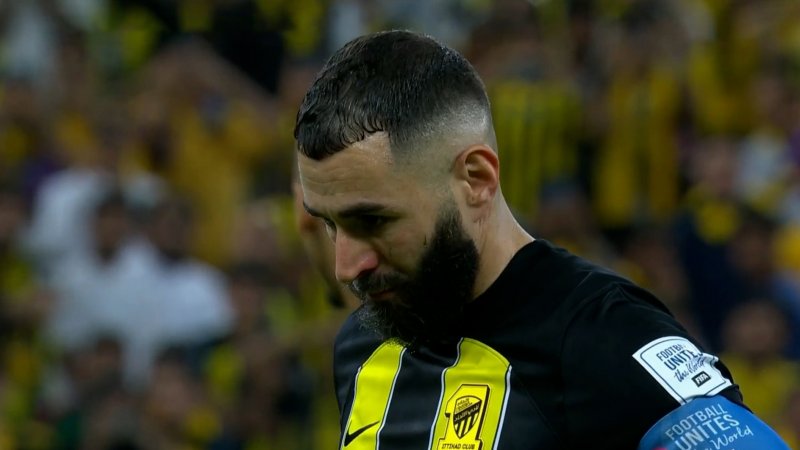 پنالتی از دست رفته بنزما برابر الاهلی مصر