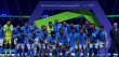 لحظه بالا بردن جام قهرمانی جهان توسط کایل واکر