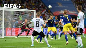 ایستگاهی تماشایی کروس مقابل سوئد در جام جهانی2018