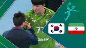 خلاصه هندبال ایران 24 - کره جنوبی 26