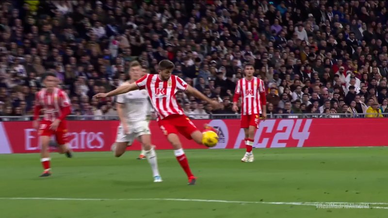 سوپر گل گونزالز، گل دوم آلمریا به رئال مادرید 