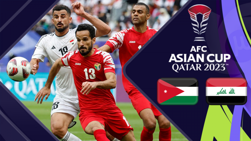 خلاصه بازی عراق 2 - اردن 3