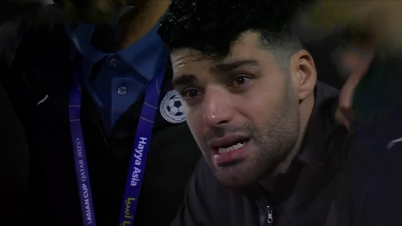 اشک‌های بی‌پایان طارمی هنگام ضربات پنالتی 