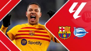 خلاصه بازی آلاوس 1 - بارسلونا 3 (گزارش اختصاصی)