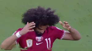 موقعیت فوق‌العاده گلزنی قطر توسط اکرم عفیف