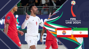 خلاصه فوتبال ساحلی ایران 5 - تاهیتی 3