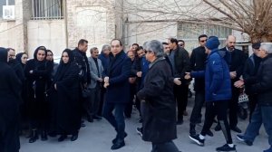 مراسم تشییع حسن استکی پیشکسوت باشگاه ذوب آهن
