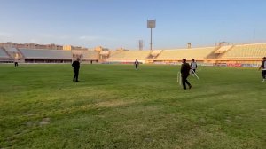 وضعیت افتضاح چمن ورزشگاه شهید نصیری یزد