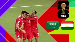 خلاصه بازی تاجیکستان 1 - عربستان 1