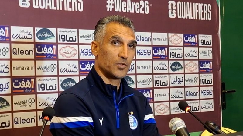 هاشمی نسب: اگر رنگ پیراهن‌مان آبی نبود گل قبول بود