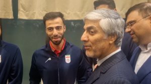 حضور وزیر ورزش و جوانان در اردو تیم ملی فوتسال