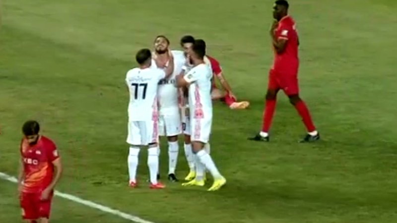 گل اول مس رفسنجان به فولاد توسط واسعی