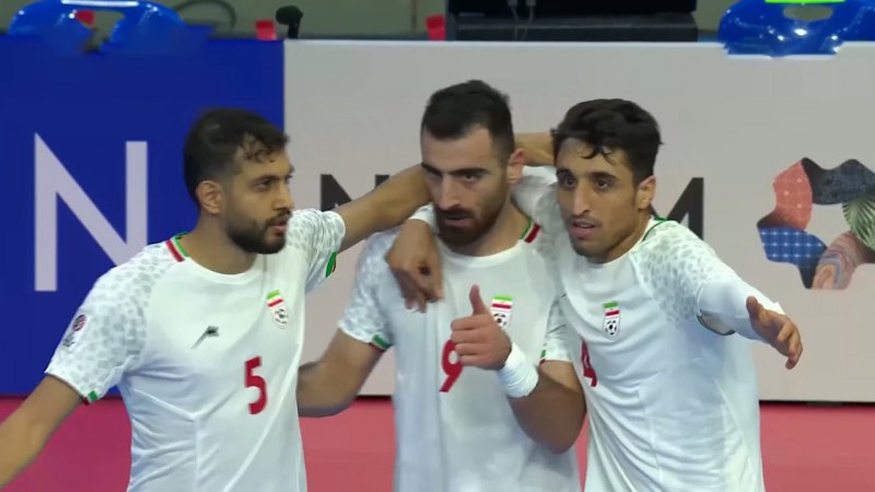 گل پنجم ایران به بحرین توسط احمد عباسی